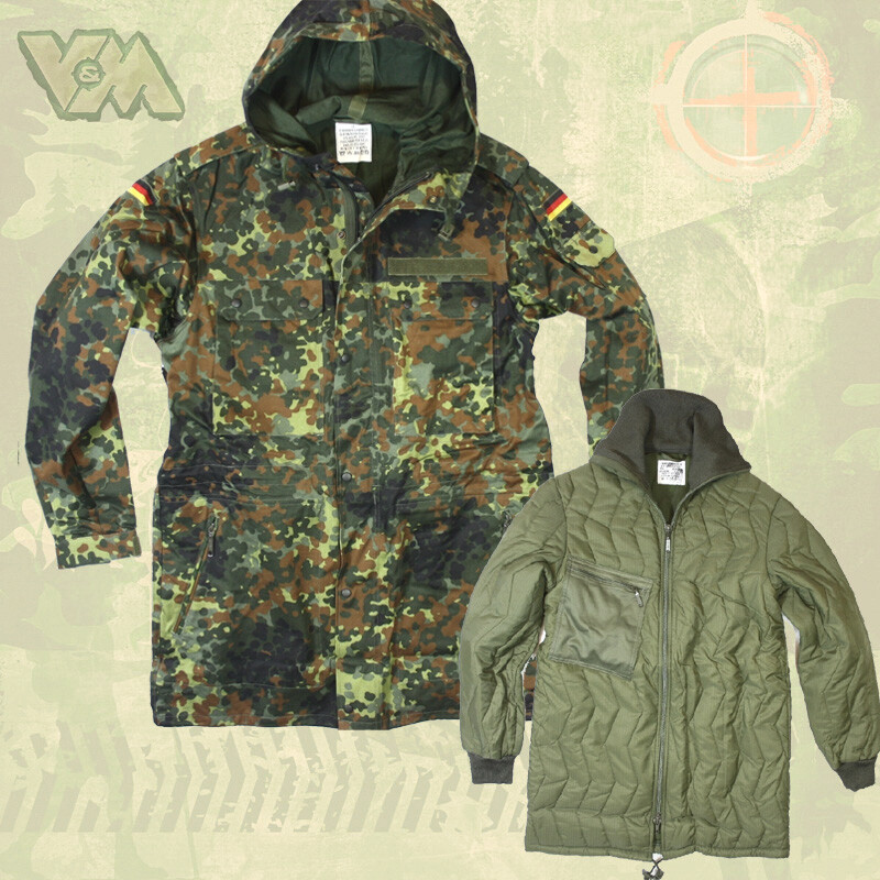 bundeswehr parka mit futter